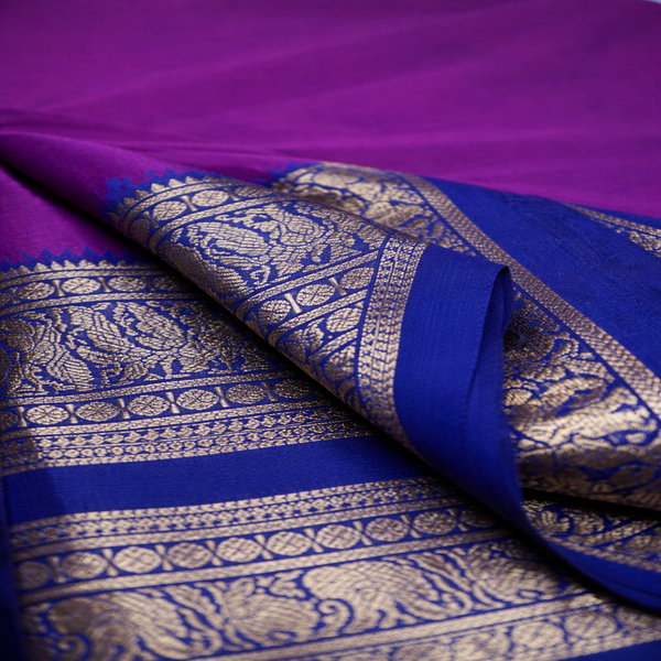Pure cotton saree featuring breathable fabric and elegant ethnic style.