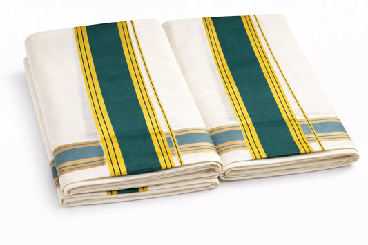 Cotton Set Mundu Kattikkara | Ramachandra Kuthampully Handlooms