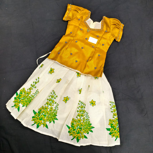 Kani Konna Kids Pattupavada / Ramachandra Handlooms