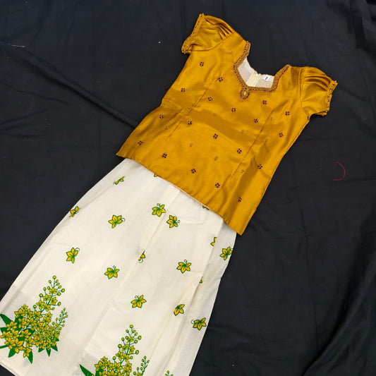 Kani Konna Kids Pattupavada / Ramachandra Handlooms