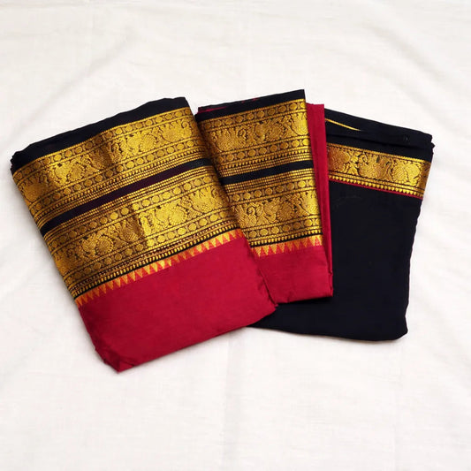 Dawani by Ramendra Kuthampully handloom cotton saree