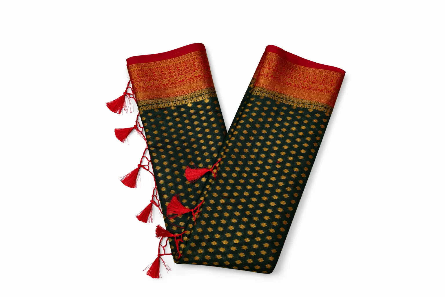 Georget saree by kuthampully Ramachandra Handlooms 
