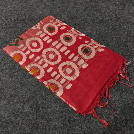 Batik Cotton Saree | RAMACHANDRA KUTHAMPULLY HANDLOOMS