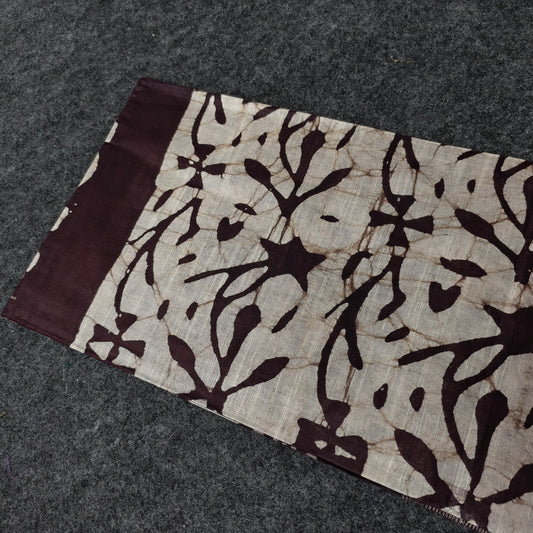 Batik Cotton Saree | RAMACHANDRA KUTHAMPULLY HANDLOOMS