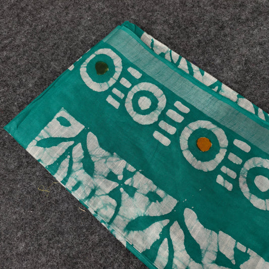 Batik Cotton Saree | RAMACHANDRA KUTHAMPULLY HANDLOOMS