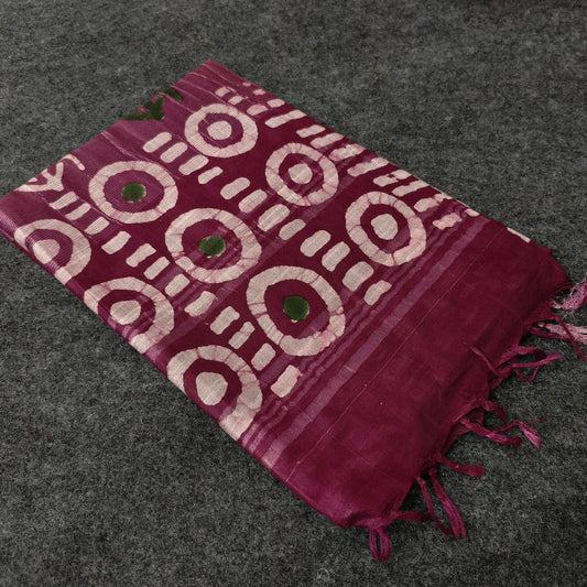 Batik Cotton Saree | RAMACHANDRA KUTHAMPULLY HANDLOOMS