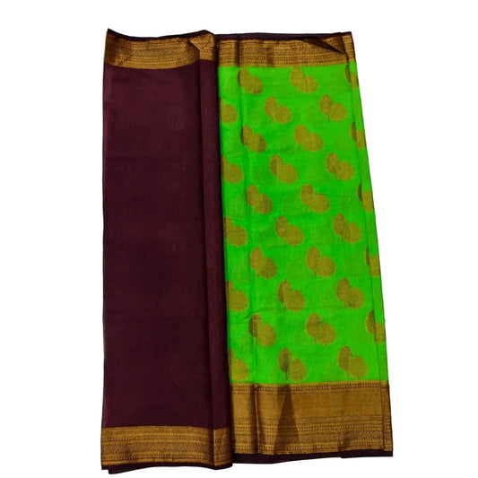 Linen cottonSaree | Ramachandra Kuthampully Handlooms