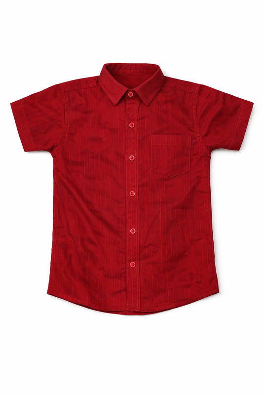 Designed kids cotton shirt
